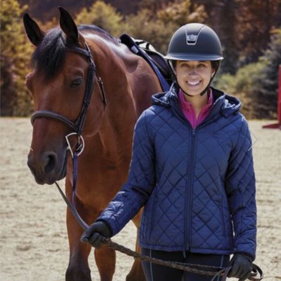 NEW Dover Saddlery Bethany in chicory coffee women's equestrian riding jacket XS - Picture 2 of 8